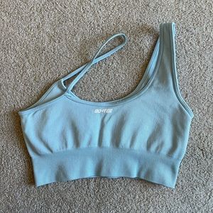 NWOT Bo+Tee asymmetrical crop top